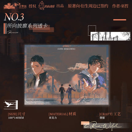Run Freely: Saye | Suo Xiang Pi Mi & Zhu Lang & Lan Shan & Lan Shan Ni Xiang Guo Yi Hou Ma Series Chu Quan Dong Man Anime Goods - Funimecity 