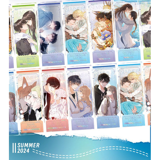 See You My King & Little Mushroom & We Are Not Friends | Summer Series Acrylic Ticket Kuai Kan - FUNIMECITY