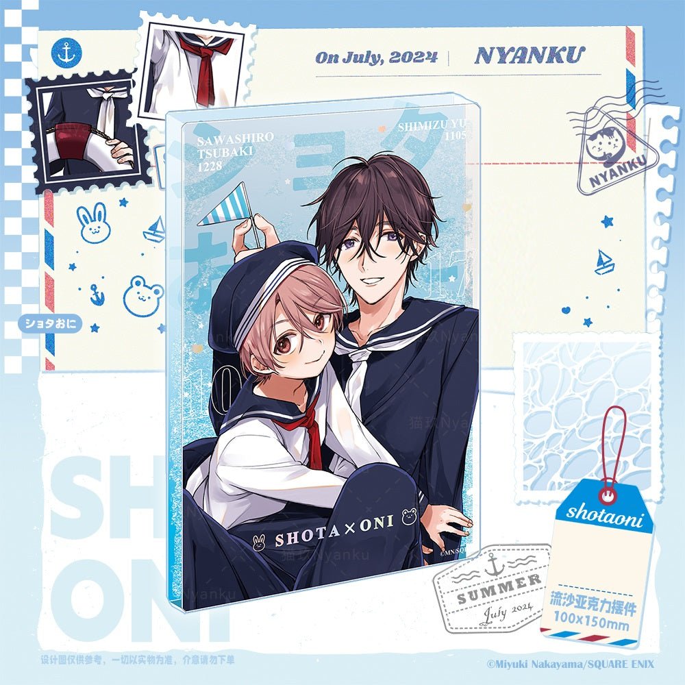 Shota Oni | Badge & Shikishi Board & Quicksand Standee & Acrylic Stand Figure Set Mao Jiu - FUNIMECITY