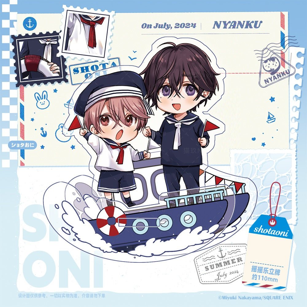 Shota Oni | Badge & Shikishi Board & Quicksand Standee & Acrylic Stand Figure Set Mao Jiu - FUNIMECITY