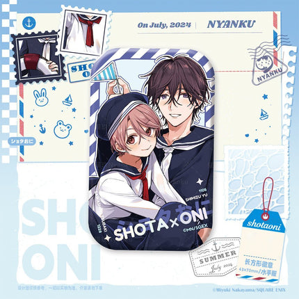 Shota Oni | Badge & Shikishi Board & Quicksand Standee & Acrylic Stand Figure Set Nyanku Anime Goods - Funimecity 