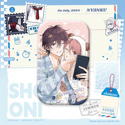 Shota Oni | Badge & Shikishi Board & Quicksand Standee & Acrylic Stand Figure Set Nyanku Anime Goods - Funimecity 