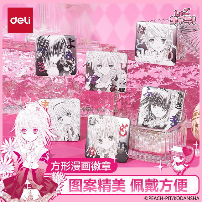 Shugo Chara | Comic Badge Set DELI Anime Goods - FUNIMECITY