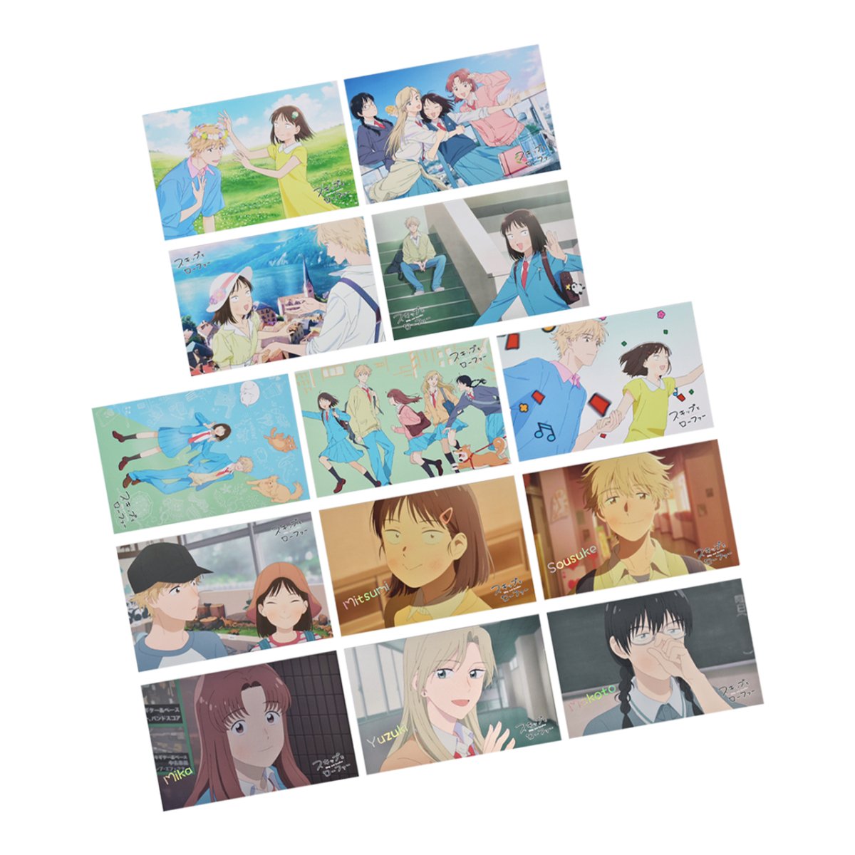 Skip and Loafer | Badge & Charm & Polaroid & Postcard & Acrylic Stand Figure Set BOOM COMIC - FUNIMECITY