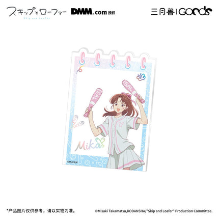 Skip and Loafer | Golden Homerun Series Acrylic Clip & Transparent Card & Holographic Ticket & Acrylic Badge Set Sanyueshou Goods Anime Goods - FUNIMECITY 