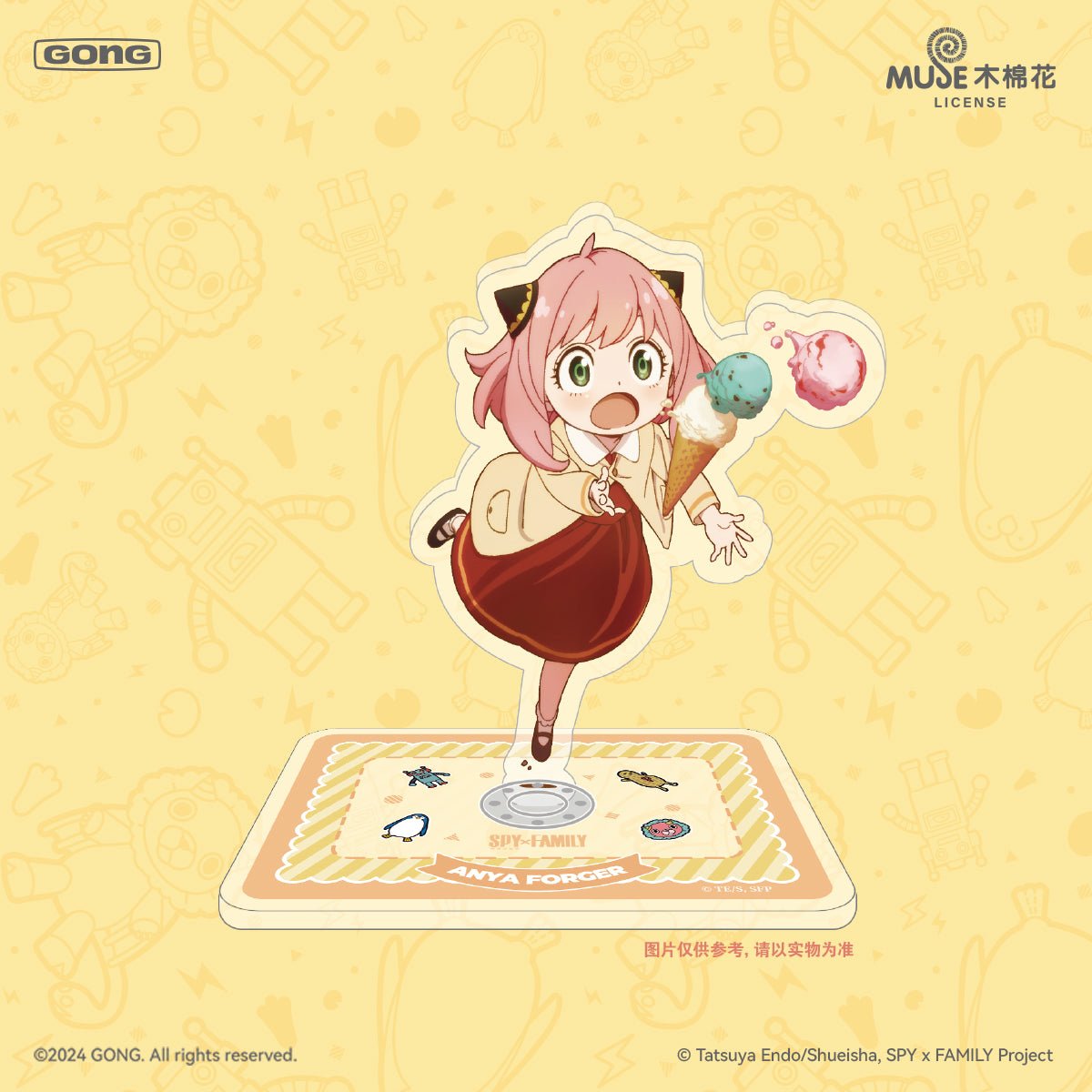 SPY×FAMILY | Fu Jie Yi Jia Series Acrylic Stand Figure GONG Anime Goods - FUNIMECITY