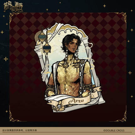 Sultan's Game | Badge & Acrylic Stand Figure Set DOUBLECROSS Anime Goods - FUNIMECITY 