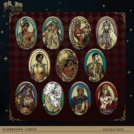 Sultan's Game | Badge & Acrylic Stand Figure Set DOUBLECROSS Anime Goods - FUNIMECITY 