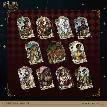 Sultan's Game | Badge & Acrylic Stand Figure Set DOUBLECROSS Anime Goods - FUNIMECITY 