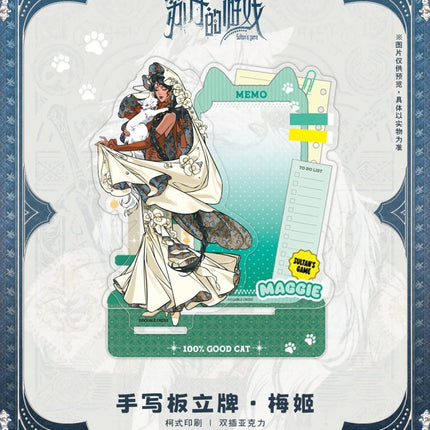 Sultan's Game | Bei Ji Shi Ke Series Message Board Stand Figure Ya Zan Meng Acrylic Stand Figure - FUNIMECITY 