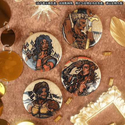 Sultan's Game | Charm & Acrylic Standee & Badge Set Gu Zi Xiong Anime Goods - FUNIMECITY 