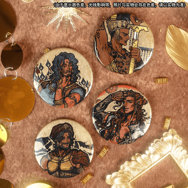 Sultan's Game | Charm & Acrylic Standee & Badge Set Gu Zi Xiong Anime Goods - FUNIMECITY 