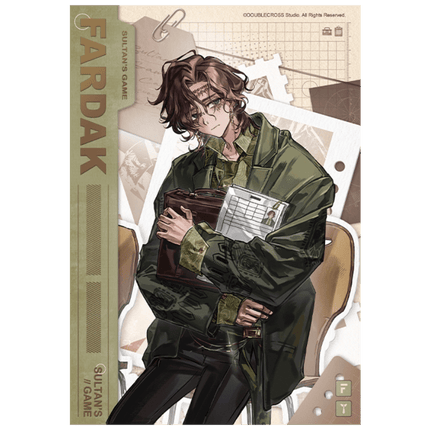 Sultan's Game | Vol.8 Shikishi Board & Acrylic Stand MAGICMART Anime Goods - Funimecity 