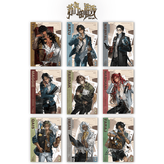 Sultan's Game | Vol.8 Shikishi Board & Acrylic Stand MAGICMART Anime Goods - Funimecity 