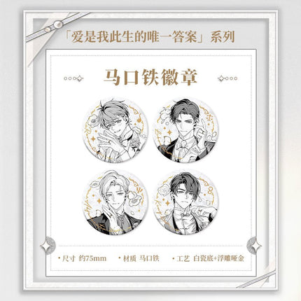 Tears of Themis | Ai Shi Wo Ci Sheng De Wei Yi Da An Series Badge KAKACODE Anime Badge - FUNIMECITY 