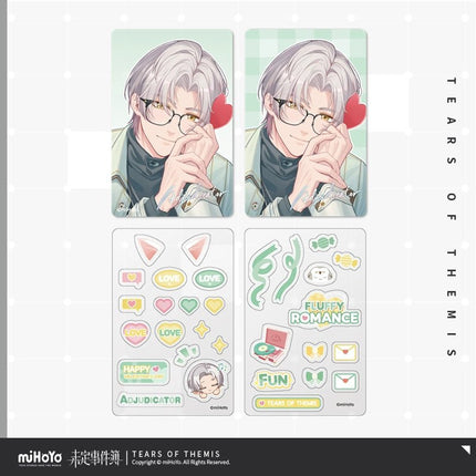 Tears of Themis | Fluffy Romance Series Badge & Photo Card Set miHoYo - FUNIMECITY