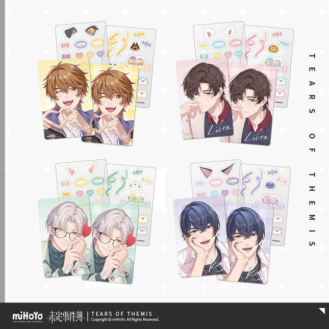 Tears of Themis | Fluffy Romance Series Badge & Photo Card Set miHoYo - FUNIMECITY