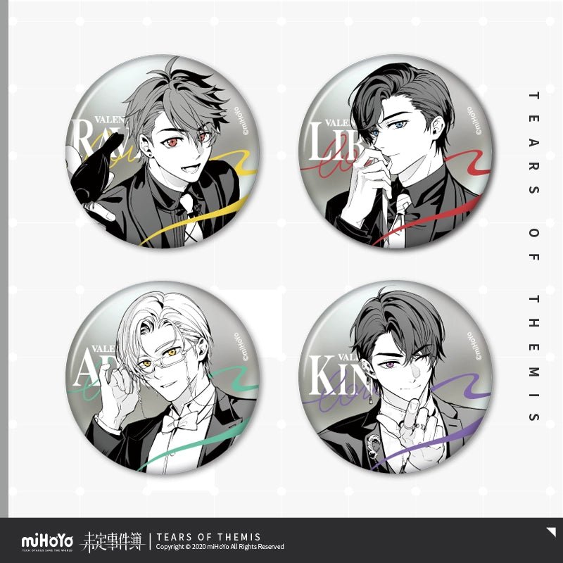 Tears of Themis | Lang Man Ding Ge Series Badge MiHoYo - FUNIMECITY In Stock