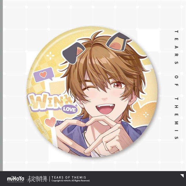Tears of Themis | Lian Xin Meng Dong Series Badge MiHoYo Anime Badge - FUNIMECITY In Stock