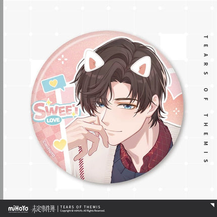 Tears of Themis | Lian Xin Meng Dong Series Badge MiHoYo Anime Badge - FUNIMECITY In Stock