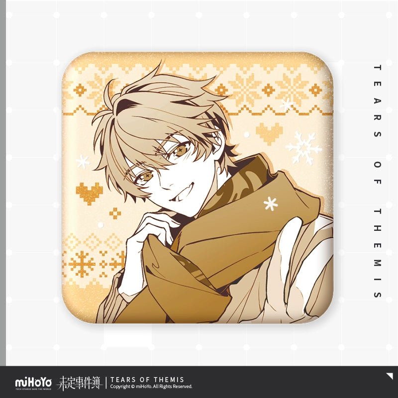 Tears of Themis | Warm Winter Impression Square Badge MiHoYo - FUNIMECITY