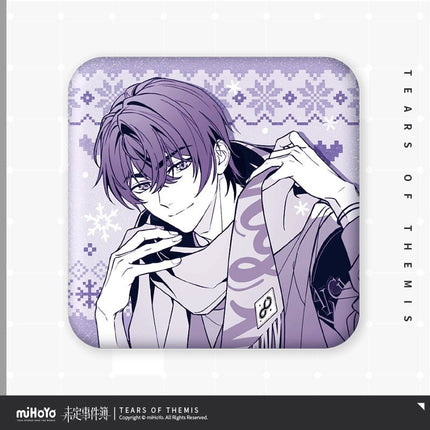 Tears of Themis | Warm Winter Impression Square Badge MiHoYo Anime Goods - FUNIMECITY