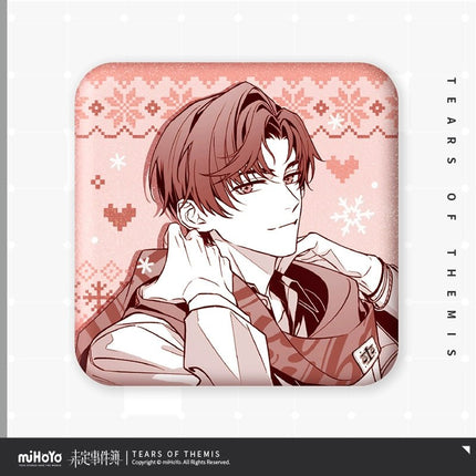 Tears of Themis | Warm Winter Impression Square Badge MiHoYo Anime Goods - FUNIMECITY