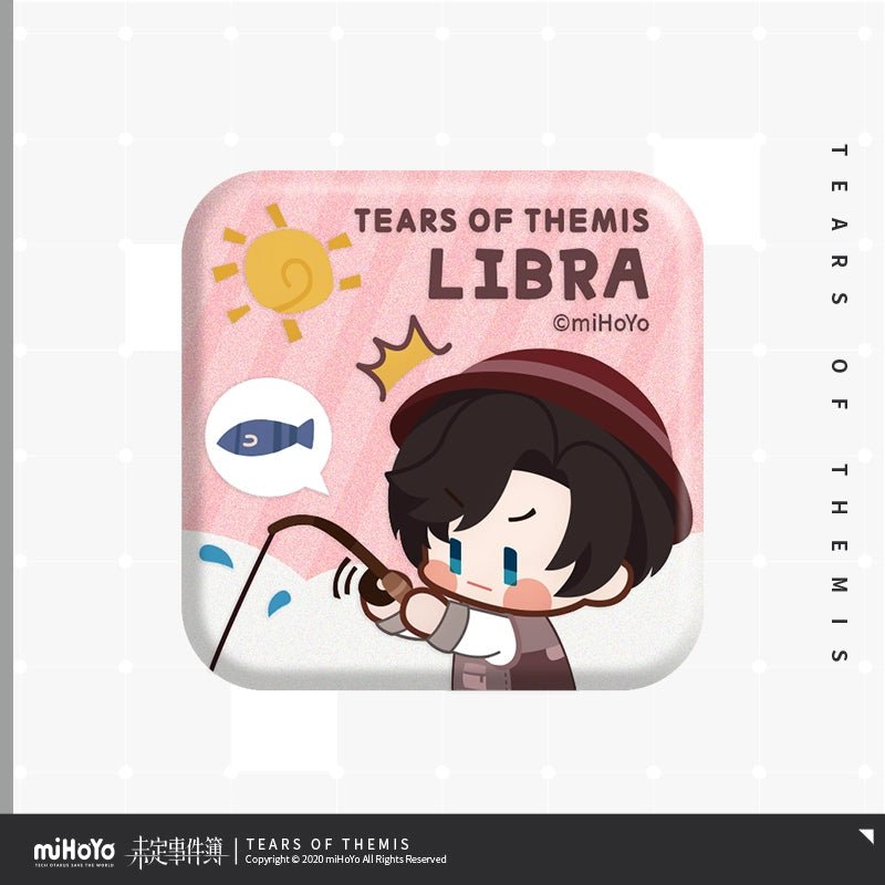 Tears of Themis | Xian Qi Chibi Square Badge MiHoYo - FUNIMECITY