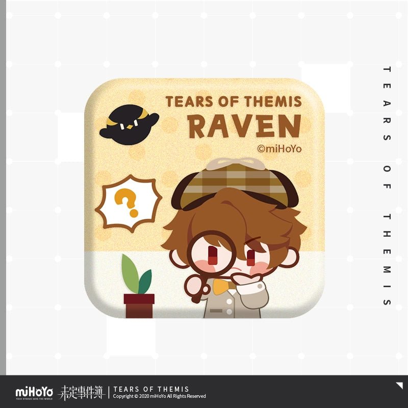 Tears of Themis | Xian Qi Chibi Square Badge MiHoYo - FUNIMECITY