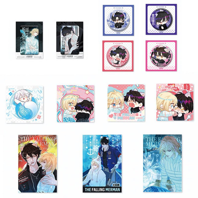 The Falling Merman | Wei Hai Ji Badge & Shikishi Board Set2 Wei Hai Ji- FUNIMECITY
