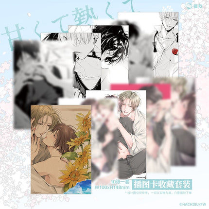 The Fiery Sweetness That Can't Breathe | Badge & Polaroid & Acrylic Stand Figure Set Mao Jiu Anime Goods - FUNIMECITY