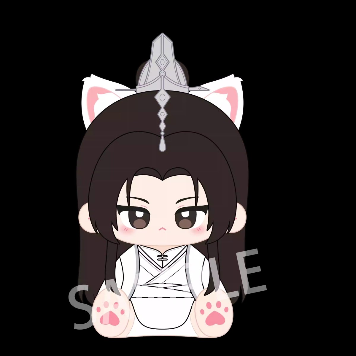 The Husky and His White Cat Shizun | 45cm Plush Doll Set Qian He Xing Yao Plush Doll - FUNIMECITY