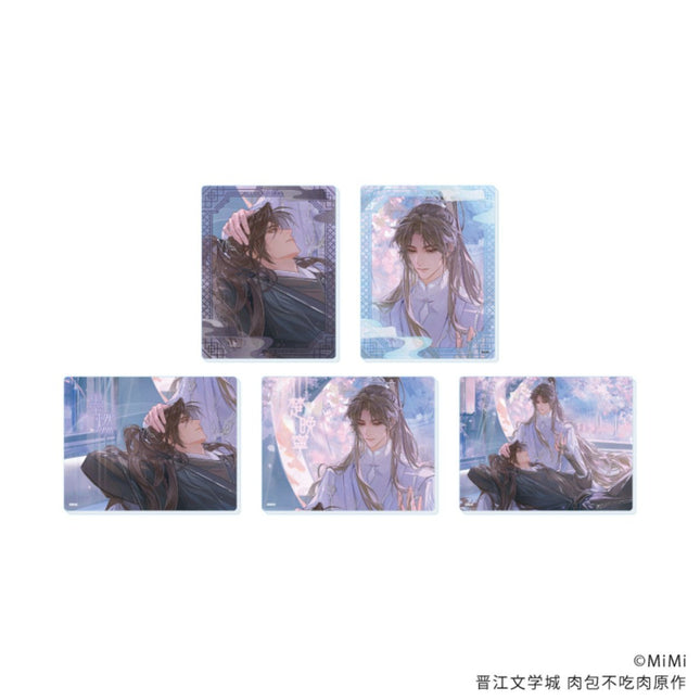 The Husky and His White Cat Shizun | Badge & Acrylic Card Blind Box Bilibili Anime Goods - Funimecity 