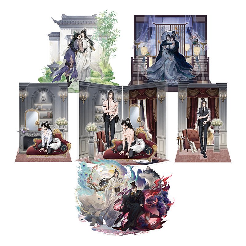 Zake Ran Wan The Husky and His White Cat Shizun | Ran Wan Series Acrylic Stand ...