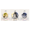 燃夜浮辉系列 / Badge Set (75mm;58mm)
