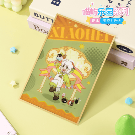 The Legend of Hei | Miao Yu Le Yuan Series Acrylic Shikishi Board Ci Yuan Tan Mi Anime Goods - Funimecity 