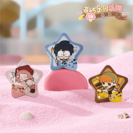 The Legend of Hei | Miao Yu Le Yuan Series Chibi Badge Blind Box Ci Yuan Tan Mi Anime Badge - Funimecity 