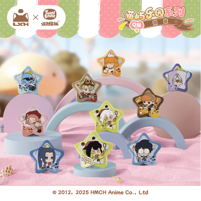 The Legend of Hei | Miao Yu Le Yuan Series Chibi Badge Blind Box Ci Yuan Tan Mi Anime Badge - Funimecity 
