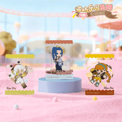 The Legend of Hei | Miao Yu Le Yuan Series Chibi Transparent Card Ci Yuan Tan Mi Art Card - Funimecity 