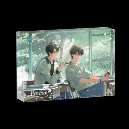 The Only One | Mou Mou Badge & Acrylic Stand Figure & Quicksand Standee Set3 MULING- FUNIMECITY