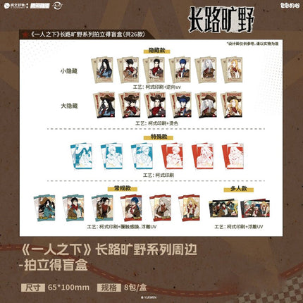 The Outcast | Chang Lu Kuang Ye Series Blind Box Yue Wen Anime Goods - Funimecity 