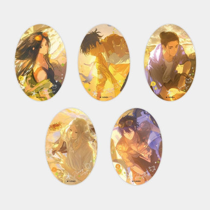 The Outcast | Hai Tan Tu Ya Series Badge & Polaroid & Shikishi Board Blind Box Yue Wen Anime Goods - Funimecity 