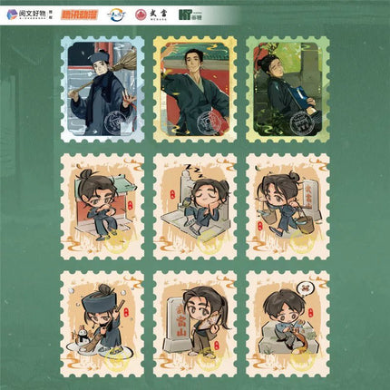 The Outcast | Wu Dang Wang Ye Series Stamp & Sticker MAGICMART Anime Goods - Funimecity 