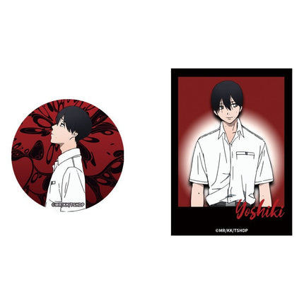The Summer Hikaru Died | Badge & Acrylic Stand & Plush Doll Set Kumaguzi Anime Goods - Funimecity 