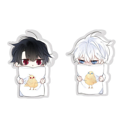 The Young Master Went Home | Badge & Acrylic Stand Figure & Shikishi Board & Keychain MANCOOL- FUNIMECITY