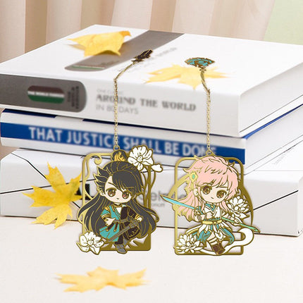 Tian Bao Fu Yao Lu | Metal Bookmark Bilibili Anime Goods - Funimecity 