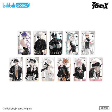 To Be HERO | Badge & Film Card & Acrylic Standee Set Bilibili Anime Goods - FUNIMECITY
