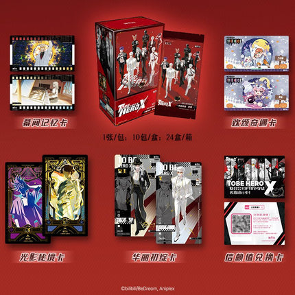 To Be HERO X | Hua Li Chu Zhan Series Art Card Blind Box Bilibili Anime Goods - Funimecity 