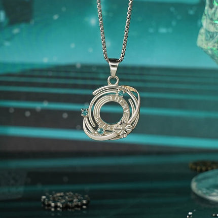 To Be HERO X | Impression Ring & Necklace LUCKY CYAN Set Xingyunshi Anime Goods - FUNIMECITY 