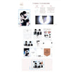不可或缺的一环&那些年&甜心便当系列 / Transparent Card+Polaroid Set-Bu Ke Huo Que (100*140mm)